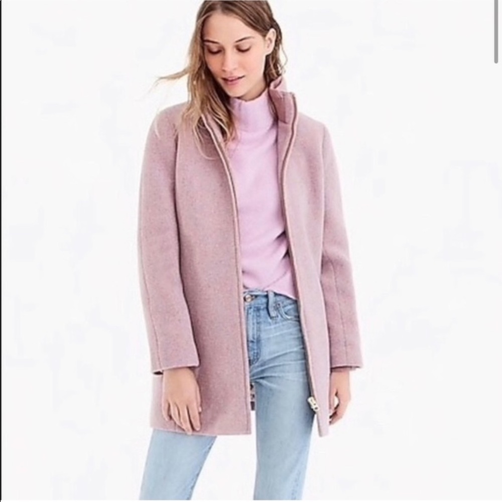 ISO: J. Crew Lodge Coat Purple Size 6
